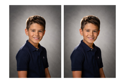 Planche 20x30 - 2 photos 13x18