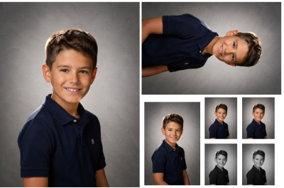 Planche 20x30 - 1 photo 15x20, 1 photo 15x10, 1 photo 6x9, 4 photos 3,5x4,5 (2 n&b)
